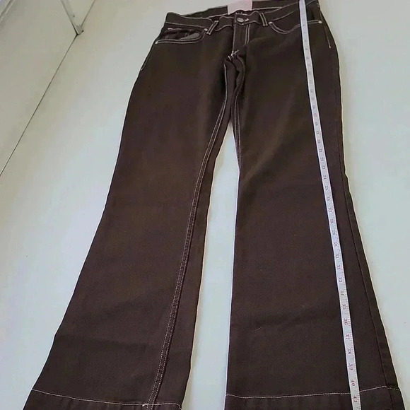 Revice Brown Flare Jeans - Picture 2 of 11